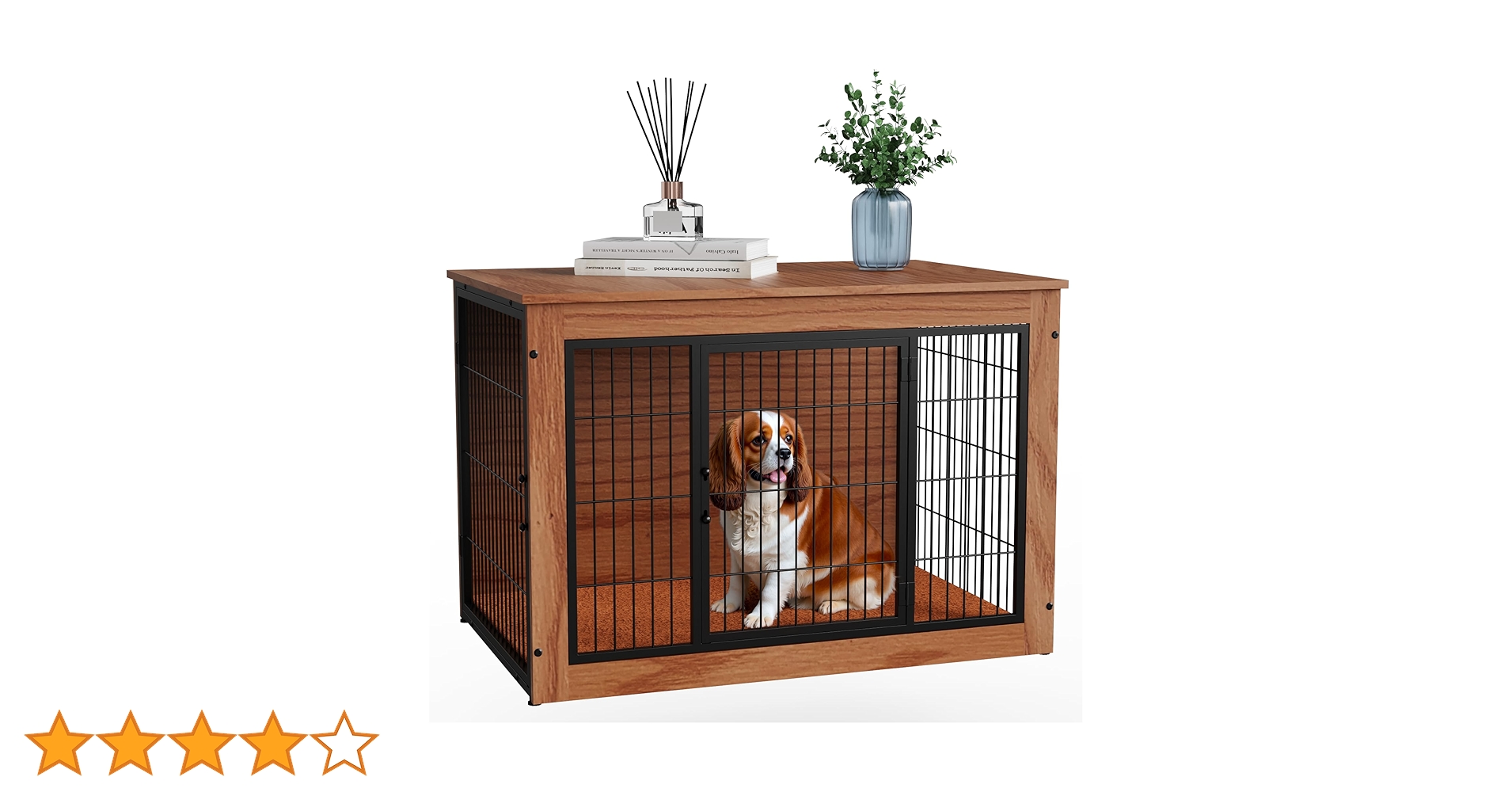Alebert「アレベルト」 犬 ケージ ペットケージL Amazon.co.jp: Alebert 犬 ケージ ペットケージ 木製家具調 犬